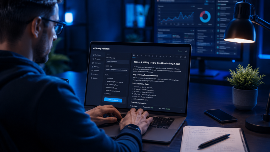 AI writer productivity