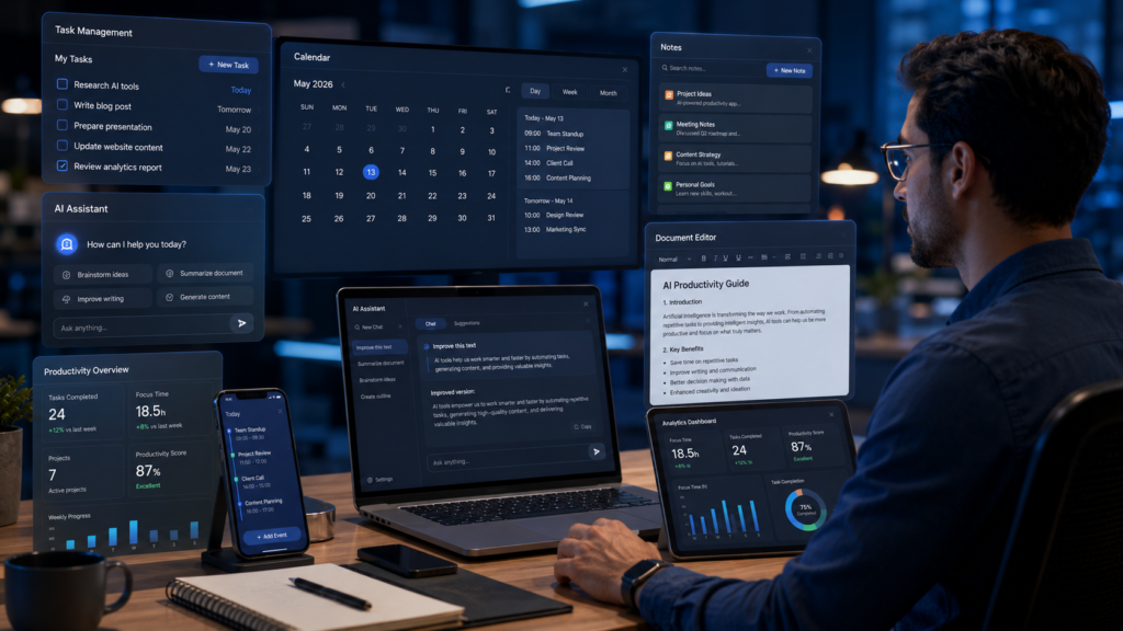 AI productivity workspace
