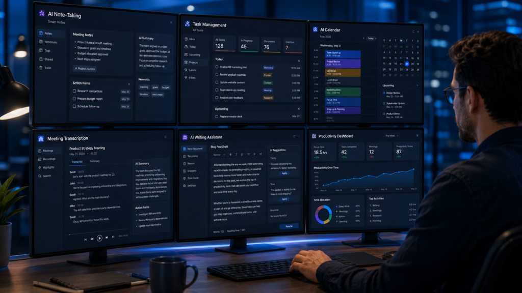 Best AI productivity tools comparison